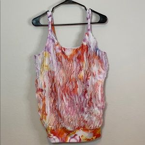 Lane Bryant Tank Top with Banded Hem